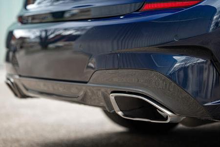 BMW M340i xDrive, Heckschürze