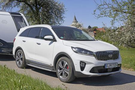 Kia Sorento 2.2 CRDi AWD im Zugwagen-Test