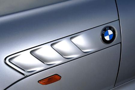 BMW Z3 Coupé, Lufteinlässe