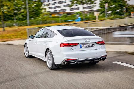 Audi A5 Sportback g-tron, Test