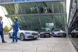 Mercedes S-Klasse vs Audi A8 und BMW 7er