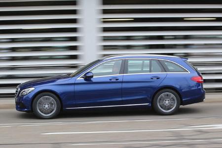 Mercedes C 250 d T 4Matic, Seitenansicht