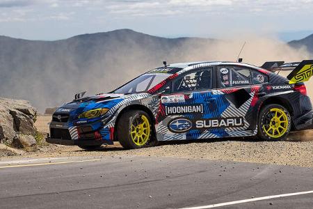 08/2021, Subaru WRX STI Travis Pastrana Hillclimb Mt. Washington