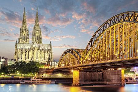 Kölner Dom und Hohenzollernbrücke