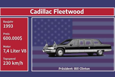 Autos der US-Präsidenten
