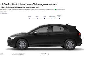 VW Golf Konfigurator, ams2620