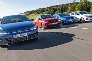 Kia Rio, Opel Corsa, Seat Ibiza, VW Polo, Exterieur