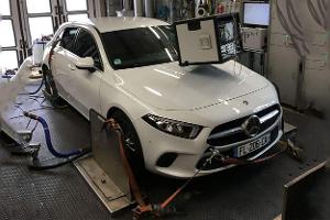 Emissionen E-Fuels beim Abgastest