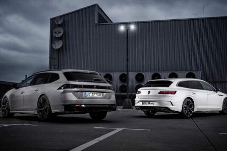 Peugeot 508 SW PSE, VW Arteon SB R, Exterieur