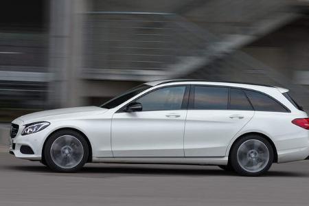 Mercedes C 200 T, Seitenansicht