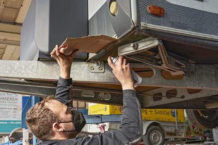 Unterbodenschutz Caravan