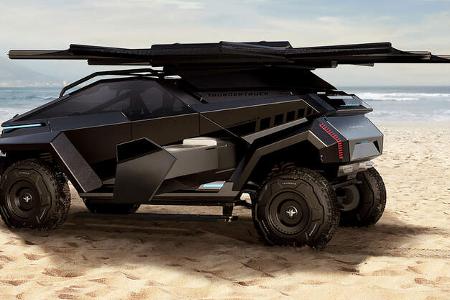 12/2021, Wolfgang L.A. Thundertruck EV Elektro-Pickup