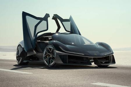 Lotus Theory 1 Elektro Sportwagen Konzeptstudie Concept Car