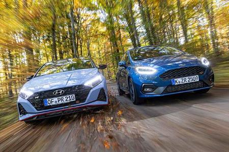 Ford Fiesta ST, Hyundai i20 N