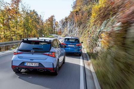 Ford Fiesta ST, Hyundai i20 N