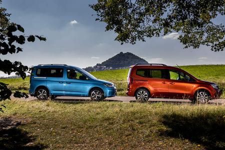 VW Caddy, Renault Kangoo