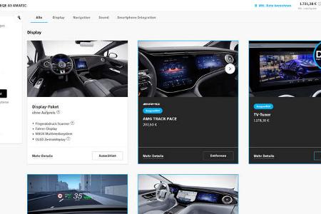 Mercedes-AMG EQE 43 4Matic Konfigurator (2022)