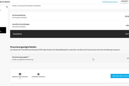 Mercedes-AMG EQE 43 4Matic Konfigurator (2022)