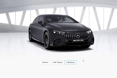 Mercedes-AMG EQE 43 4Matic Konfigurator (2022) Exterieur Vollausstattung