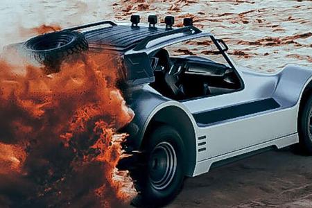 03/2022, Overland-E Gen2 Retro-Sportwagen Elektroantrieb