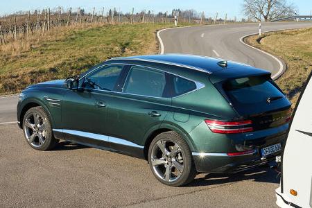 Genesis GV80 3.0D AWD im Zugwagentest