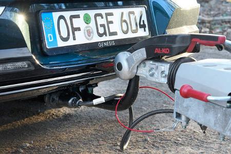 Genesis GV80 3.0D AWD im Zugwagentest