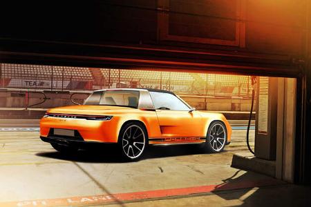 Porsche 914 Boxster Umbau Projekt Design Render