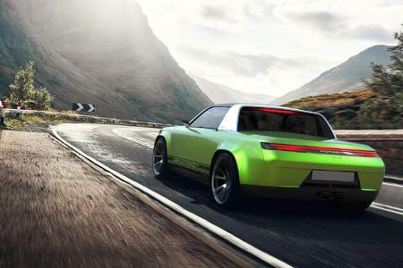 Porsche 914 Boxster Umbau Projekt Design Render