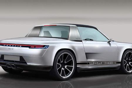 Porsche 914 Boxster Umbau Projekt Design Render