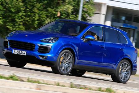 Porsche Cayenne, Frontansicht