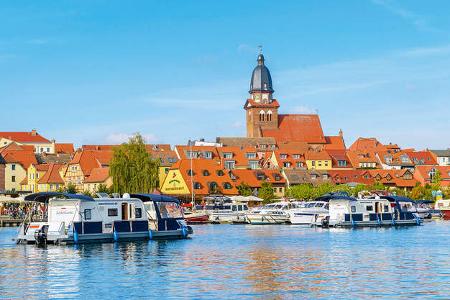 In Waren an der Müritz haben gleich vier Anbieter ihre Vermietstation.