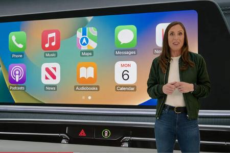 Apple Carplay Update mit neuen Designs und Steuerung von Komfortfunktionen im Auto.