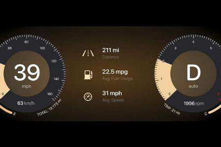 Apple Carplay Update mit neuen Designs und Steuerung von Komfortfunktionen im Auto.