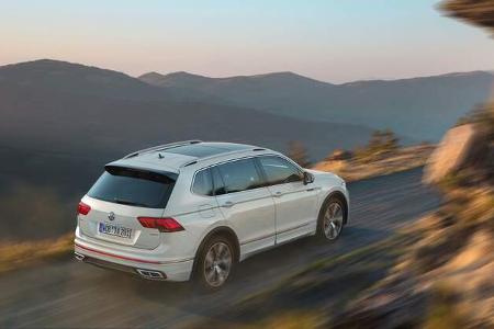 VW Tiguan Allspace Facelift Modelljahr 2021