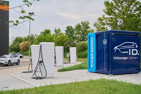 01_Power Storage Container VW Zwickau Werk Ladepark
