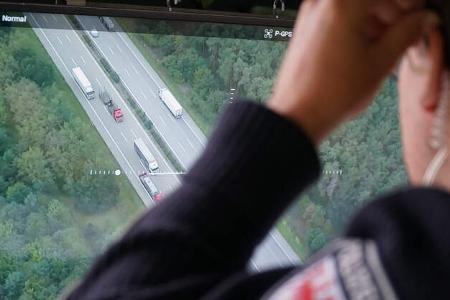 Abstandsüberwachung mit Drohnen