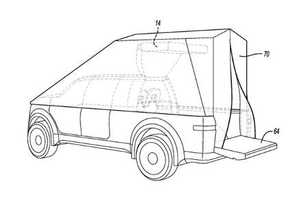 Ford-Patent Kabinen-Heckklappe