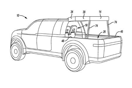 Ford-Patent Kabinen-Heckklappe