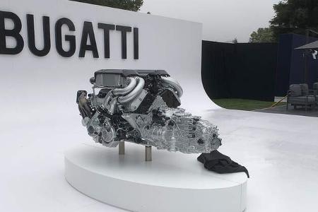Bugatti W16 Mistral, 16-Zylinder-Motor
