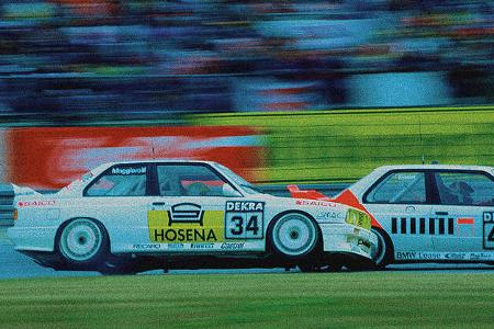 BMW M3, E30, DTM, Rennaction