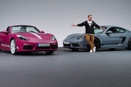 SPERRFRIST 02.11.22 00.01 Uhr Porsche 718 Style Edition Cayman Boxster 2022