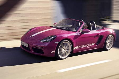 SPERRFRIST 02.11.22 00.01 Uhr Porsche 718 Style Edition Cayman Boxster 2022