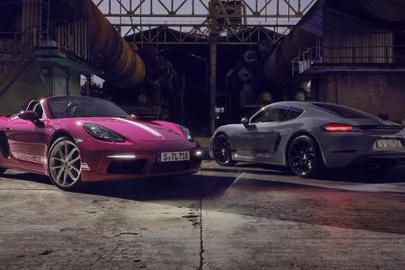 SPERRFRIST 02.11.22 00.01 Uhr Porsche 718 Style Edition Cayman Boxster 2022