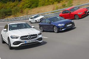 Alfa Romeo Giulia, Audi A4, Genesis G70, Mercedes-Benz C-Klasse