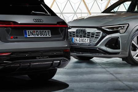Audi Q8 E-Tron Ringe Logo Neu 2022