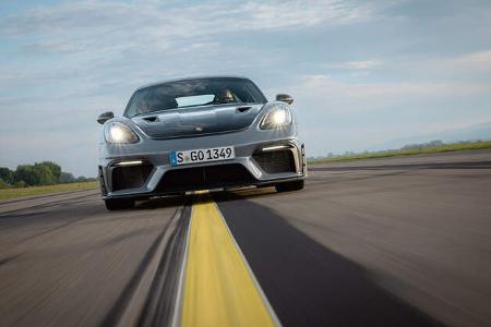 Porsche Cayman GT4 RS, Scheinwerfer