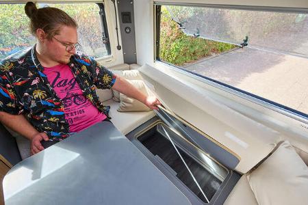 Hotomobil Freedom Stauraum Sitzgruppe