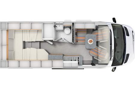 La Strada Regent EB Grundriss