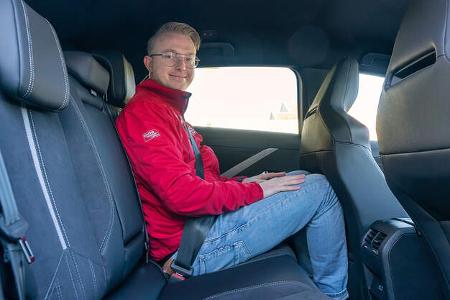 Opel Astra GSe, Fond, Rückbank