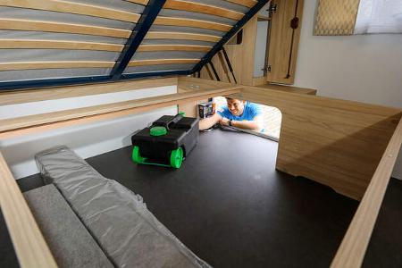 La Mancelle Elegance 490 CB Stauraum